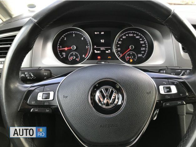 Second-hand VW Golf VII 105 CP (77 kW) 2014 Albastru Break