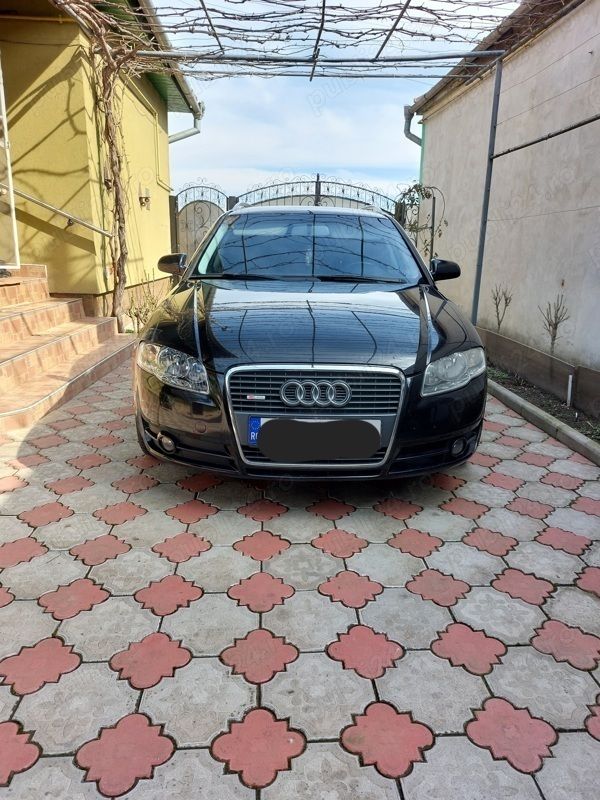 Negru Utilizat 2008 Audi A4 S-Line Break | 3.990 EUR (Preț OK) - Imagine 1/4