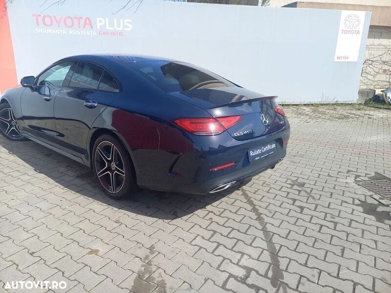 Second-hand Mercedes CLS450 367 CP (269 kW) 2021 Albastru Coupe