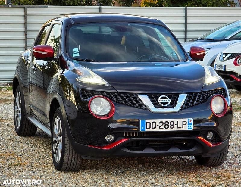Culoarenegru Utilizat 2015 Nissan Juke Tekna SUV | 7.699 EUR (Preț OK) - Imagine 1/4