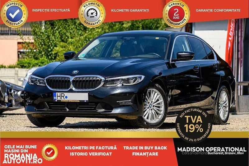 Culoarenegru Utilizat 2020 BMW 330e Luxury Line Berlinǎ | 24.850 EUR (Super Preț) - Imagine 1/4