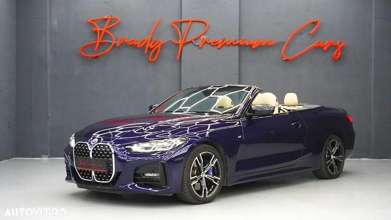 Culoarealbastru Utilizat 2022 BMW 430 Cabriolet Exclusive Cabrio | 47.689 EUR - Imagine 1/4