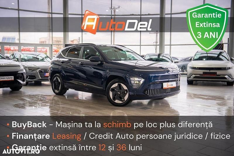 Culoarealbastru Utilizat 2024 Hyundai Kona SUV | 36.299 EUR - Imagine 1/4