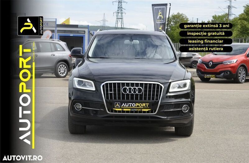 Negru Utilizat 2017 Audi Q5 Design SUV | 18.990 EUR (Super Preț) - Imagine 1/4
