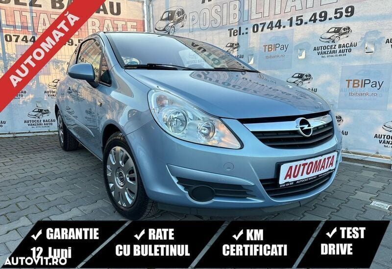 Albastru Utilizat 2007 Opel Corsa Berlinǎ | 5.440 EUR (Puțin scump) - Imagine 1/4