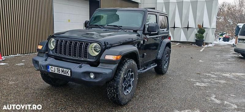 Culoarenegru Second-hand 2021 Jeep Wrangler Sport SUV | 29.900 EUR (Preț bun) - Imagine 1/4