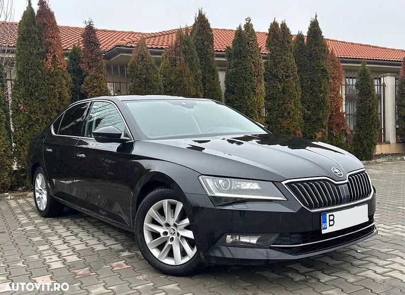 Second-hand Skoda Superb Ambition 150 CP (110 kW) 2019 Culoarenegru Berlinǎ