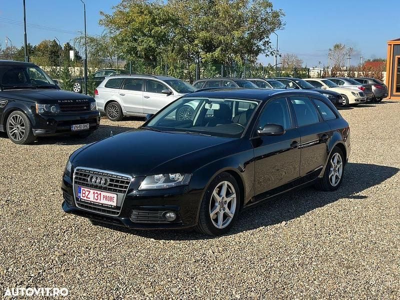 Culoarenegru Utilizat 2010 Audi A4 Ambiente Break | 6.500 EUR (Puțin scump) - Imagine 1/4