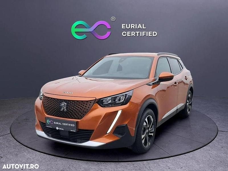 Culoareportocaliu Utilizat 2022 Peugeot e-2008 Allure SUV | 19.990 EUR (Preț OK) - Imagine 1/4