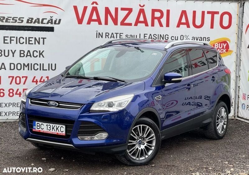 Albastru Utilizat 2013 Ford Kuga Trend SUV | 9.990 EUR (Preț OK) - Imagine 1/4