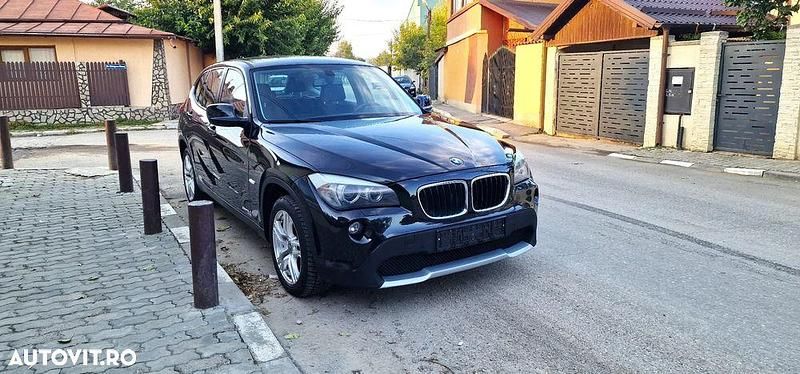Negru Utilizat 2011 BMW X1 Sport Line SUV | 7.190 EUR (Puțin scump) - Imagine 1/4