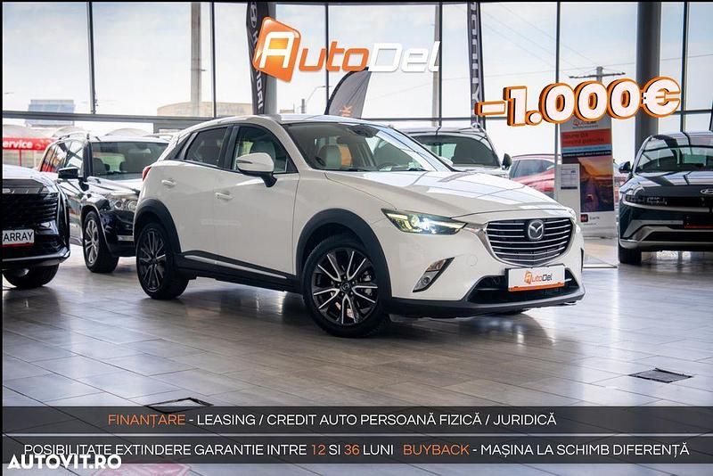 Culoarealb Second-hand 2015 Mazda CX-3 Center-Line SUV | 9.999 EUR (Preț OK) - Imagine 1/4