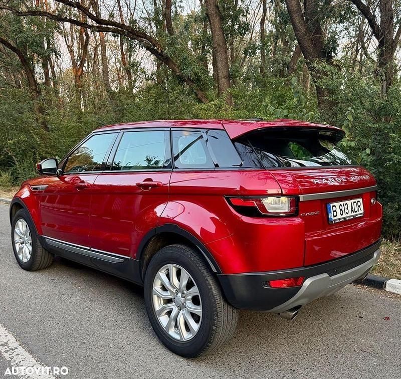 Second-hand Land Rover Range Rover evoque 150 CP (110 kW) 2016 Culoarerosu SUV