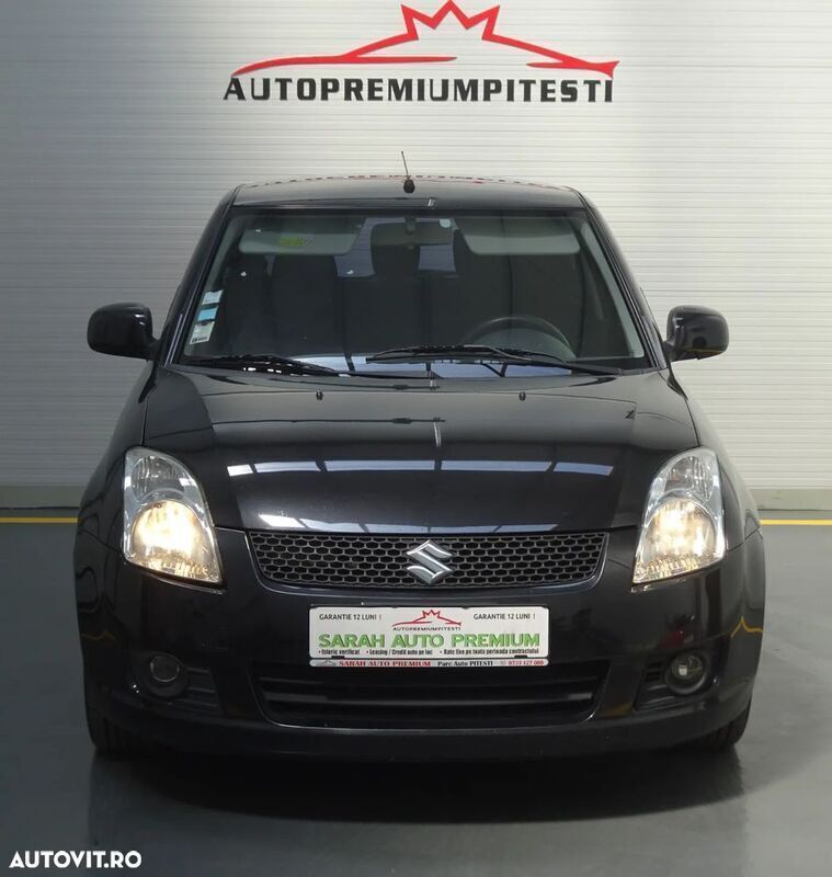 Negru Utilizat 2009 Suzuki Swift Comfort Hatchback | 3.390 EUR - Imagine 1/4