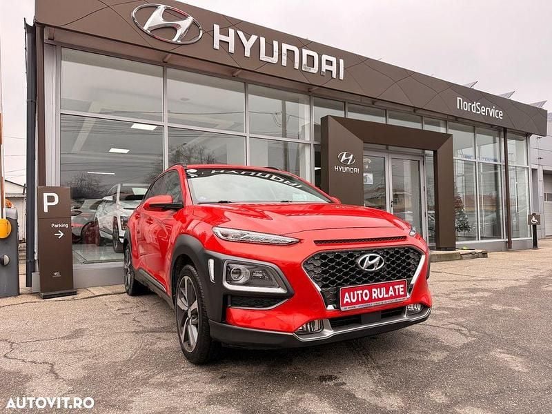Culoareportocaliu Utilizat 2018 Hyundai Kona Premium SUV | 12.500 EUR (Super Preț) - Imagine 1/4