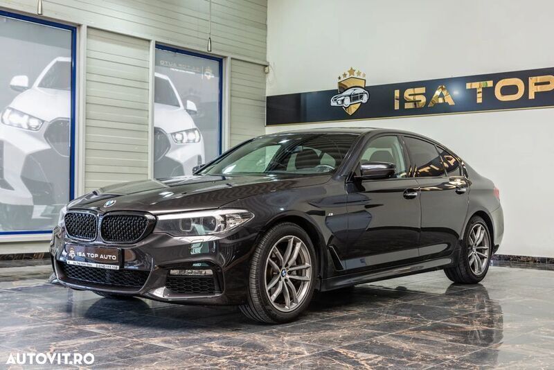 Gri Utilizat 2017 BMW 520 M Sport Berlinǎ | 24.999 EUR (Scump) - Imagine 1/4
