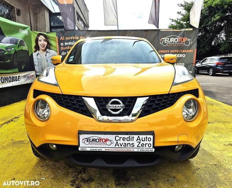Second-hand Nissan Juke N-Connecta 110 CP (80 kW) 2015 Culoaregalbeuriu SUV