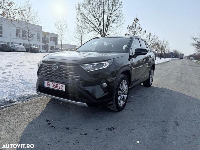 Culoarenegru Second-hand 2021 Toyota RAV4 Hybrid Luxury SUV | 31.000 EUR (Preț bun) - Imagine 1/4