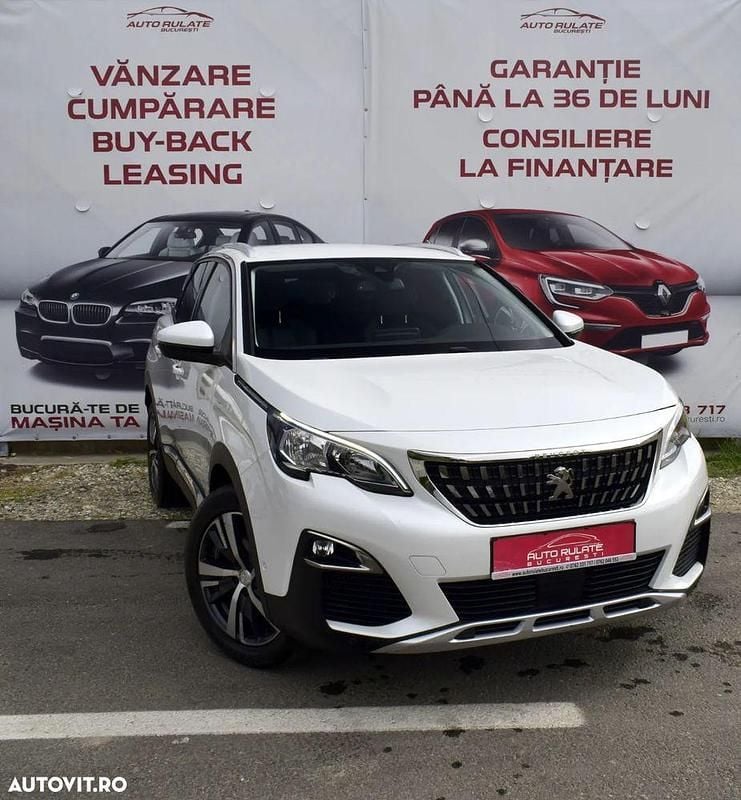 Alb Utilizat 2018 Peugeot 3008 Allure SUV | 13.950 EUR (Preț bun) - Imagine 1/4