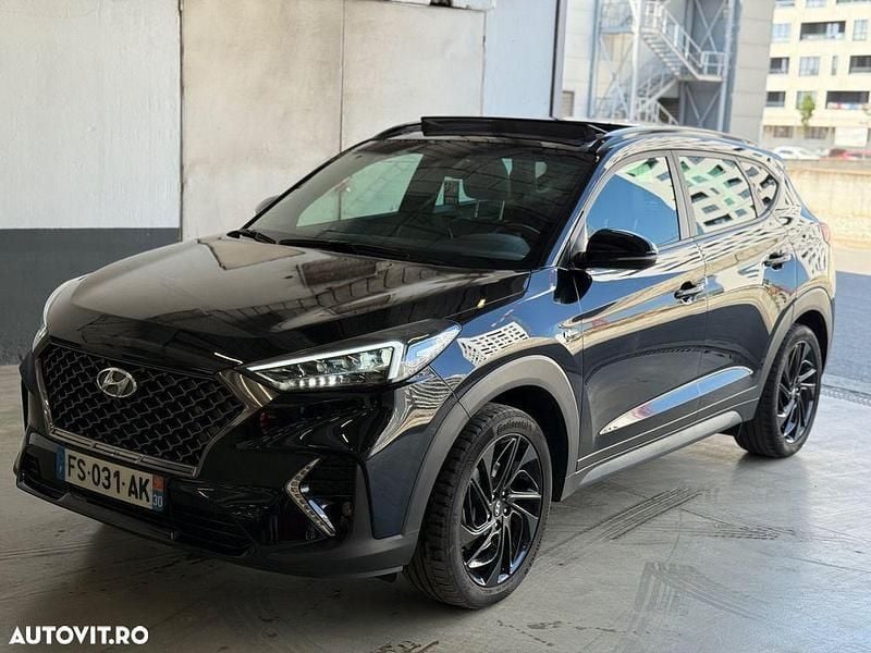 Negru Utilizat 2020 Hyundai Tucson N Line SUV | 19.650 EUR (Preț OK) - Imagine 1/4