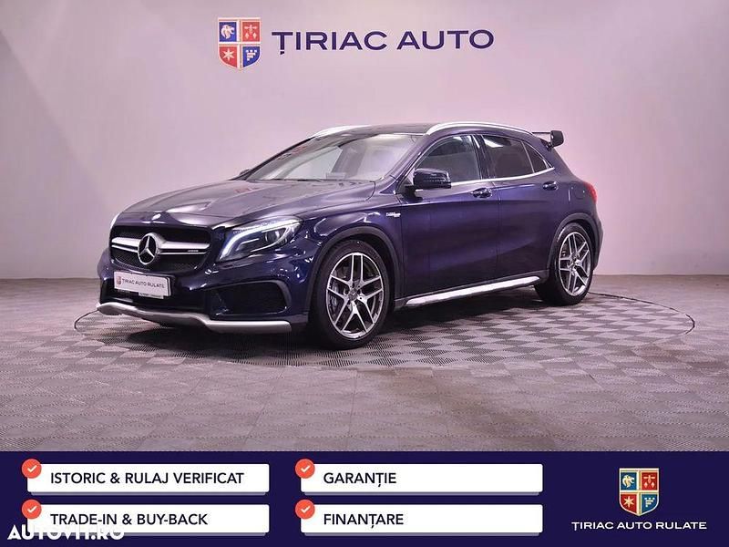 Culoarealbastru Utilizat 2016 Mercedes GLA45 AMG AMG SUV | 22.500 EUR - Imagine 1/4