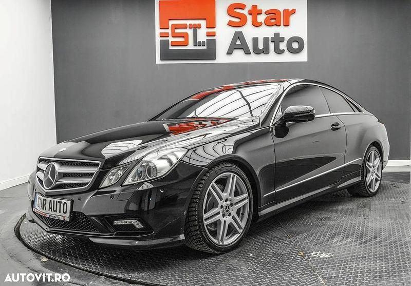 Culoarenegru Utilizat 2010 Mercedes E350 Coupe | 8.490 EUR (Preț bun) - Imagine 1/4