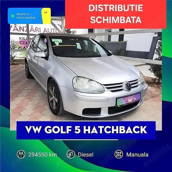 Second-hand VW Golf V 90 CP (66 kW) 2006 Gri Hatchback