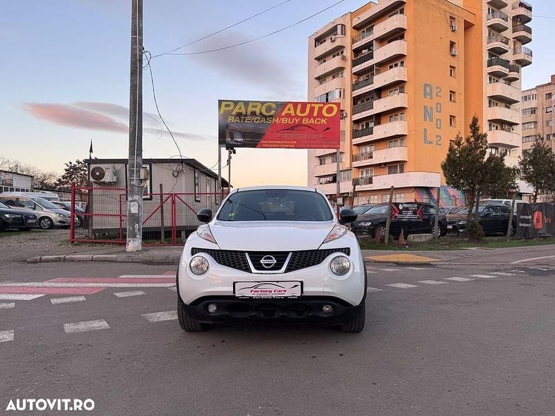 Second-hand Nissan Juke Visia+ 110 CP (80 kW) 2013 Culoarealb SUV
