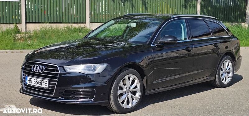 Negru Utilizat 2016 Audi A6 Break | 15.900 EUR (Preț bun) - Imagine 1/4