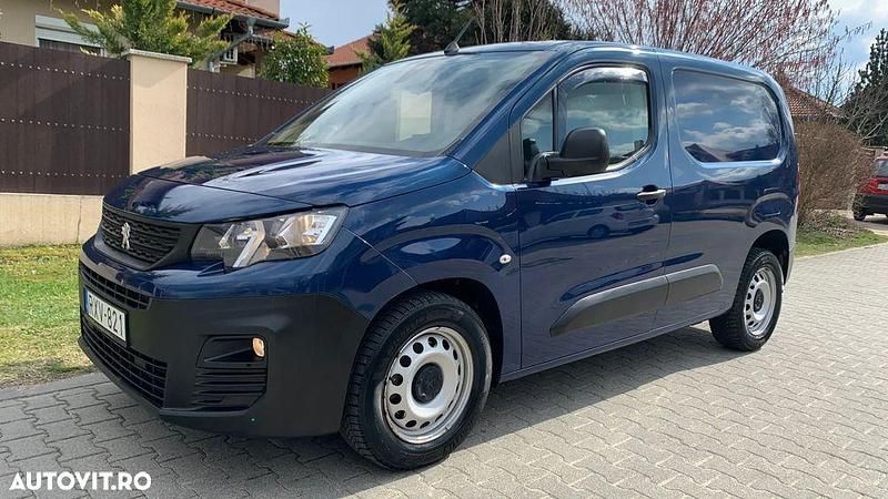 Culoarealbastru Utilizat 2019 Peugeot Partner Monovolum | 14.490 EUR - Imagine 1/4