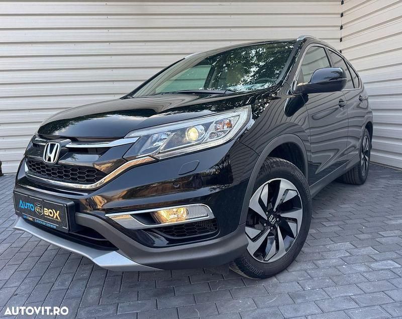 Negru Utilizat 2016 Honda CR-V Executive SUV | 14.990 EUR (Preț OK) - Imagine 1/4