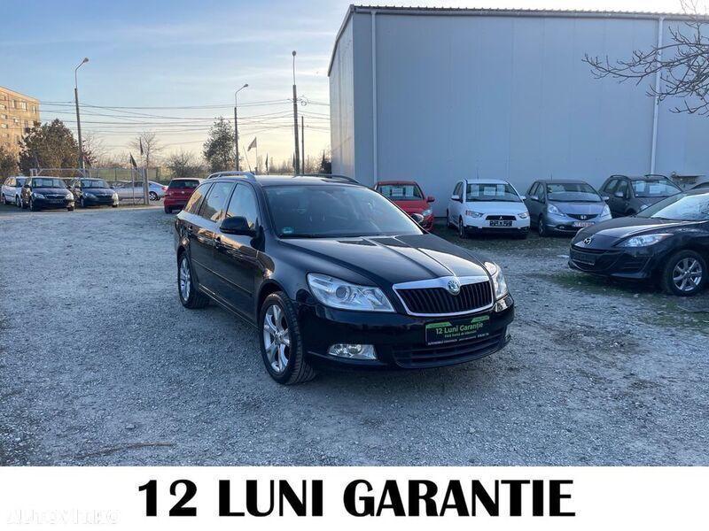 Negru Utilizat 2009 Skoda Octavia Ambiente Break | 4.450 EUR (Puțin scump) - Imagine 1/4