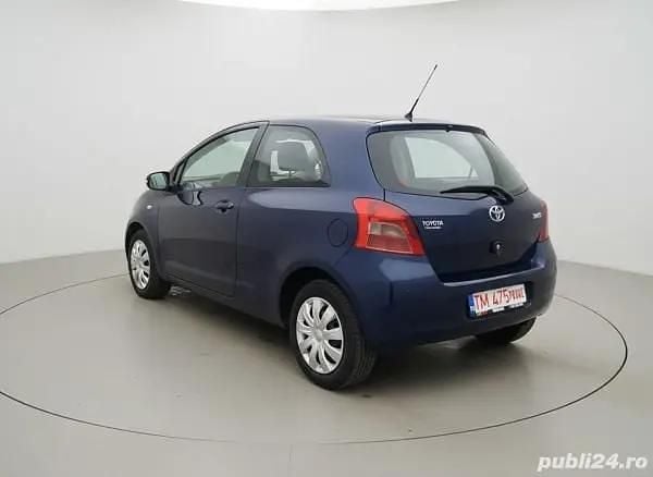 Second-hand Toyota Yaris 87 CP (63 kW) 2008 Albastru Hatchback