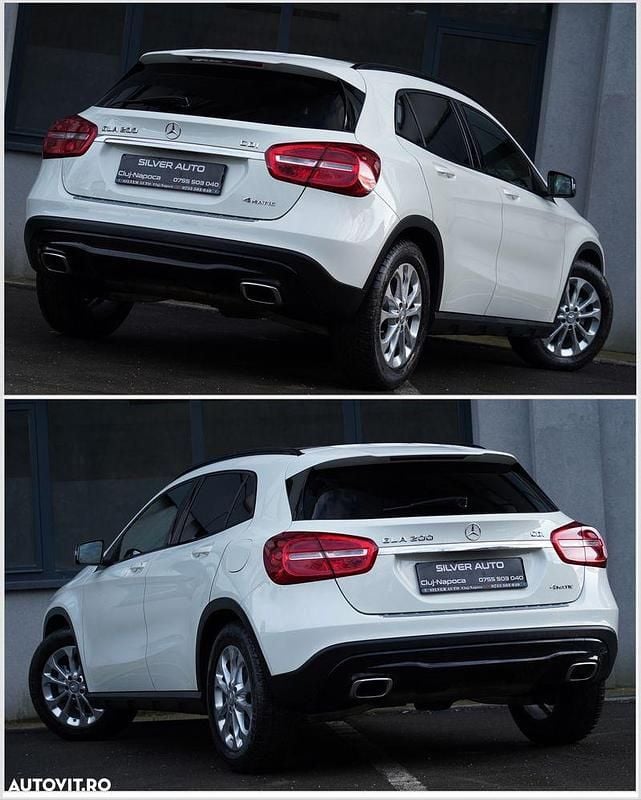 Second-hand Mercedes GLA200 AMG line 136 CP (100 kW) 2014 Culoarealb SUV