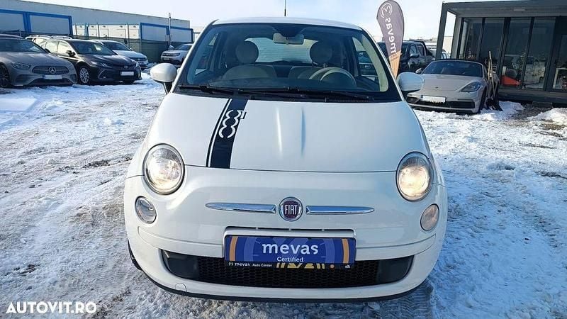Second-hand Fiat 500 69 CP (50 kW) 2011 Culoarealb Hatchback