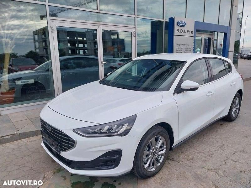 Culoarealb Nouă 2025 Ford Focus Titanium Hatchback | 24.199 EUR - Imagine 1/4