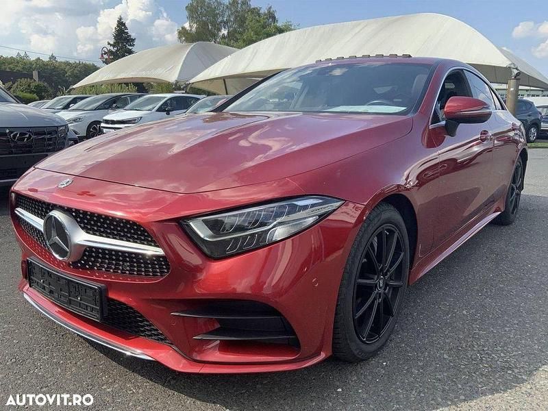 Culoarerosu Utilizat 2020 Mercedes CLS350 AMG line Berlinǎ | 41.998 EUR - Imagine 1/4