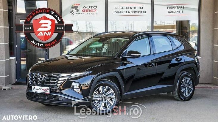Negru Utilizat 2022 Hyundai Tucson N Line SUV | 24.990 EUR (Puțin scump) - Imagine 1/4