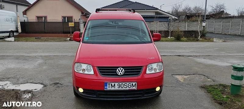 Culoarerosu Second-hand 2010 VW Caddy Monovolum | 3.500 EUR (Super Preț) - Imagine 1/4