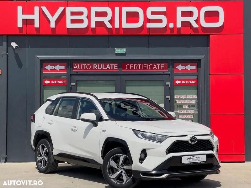 Culoarealb Utilizat 2022 Toyota RAV4 Hybrid Luxury SUV | 36.590 EUR (Puțin scump) - Imagine 1/4