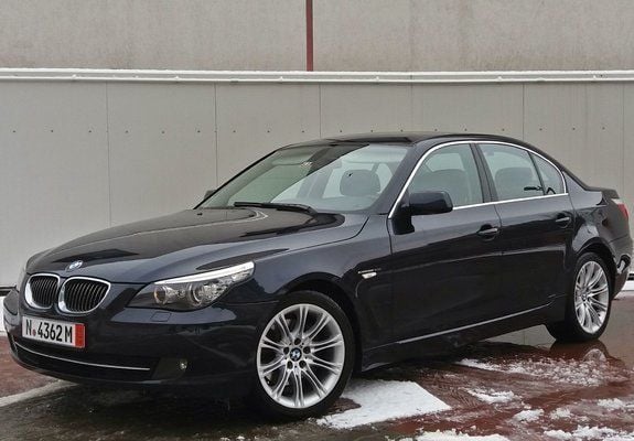 Negru Utilizat 2008 BMW 530 Sport Line Berlinǎ | 8.450 EUR - Imagine 1/4