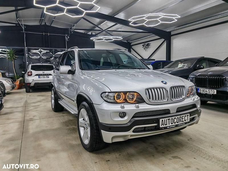 Second-hand BMW X5 Exclusive 218 CP (160 kW) 2006 Culoareargint SUV