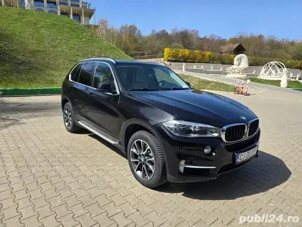 Negru Utilizat 2013 BMW X5 SUV | 21.000 EUR (Puțin scump) - Imagine 1/4