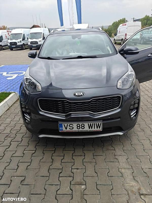 Culoarenegru Utilizat 2018 Kia Sportage GT-Line SUV | 18.500 EUR (Preț OK) - Imagine 1/4