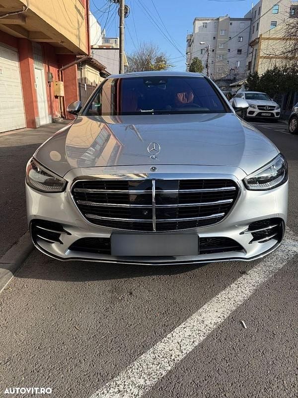 Culoareargint Second-hand 2022 Mercedes S580 Berlinǎ | 94.770 EUR (Preț bun) - Imagine 1/4