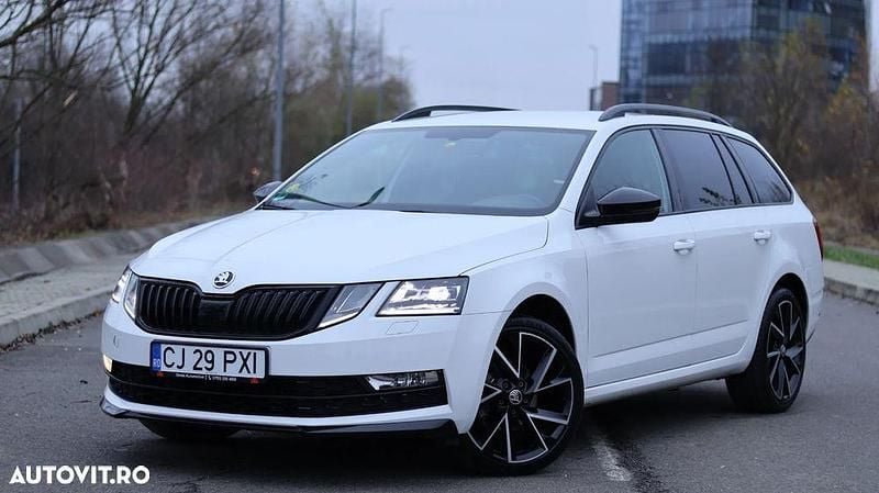 Culoarealb Utilizat 2020 Skoda Octavia Break | 11.990 EUR (Preț OK) - Imagine 1/4