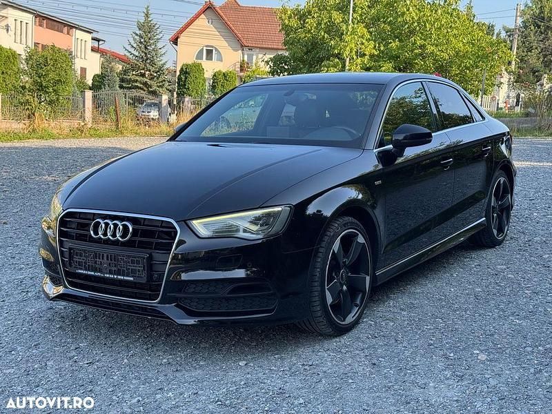 Culoarenegru Utilizat 2015 Audi A3 Sportback S-Line Hatchback | 12.490 EUR (Super Preț) - Imagine 1/4