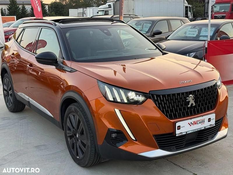 Culoareportocaliu Utilizat 2020 Peugeot 2008 GT SUV | 17.990 EUR (Preț OK) - Imagine 1/4