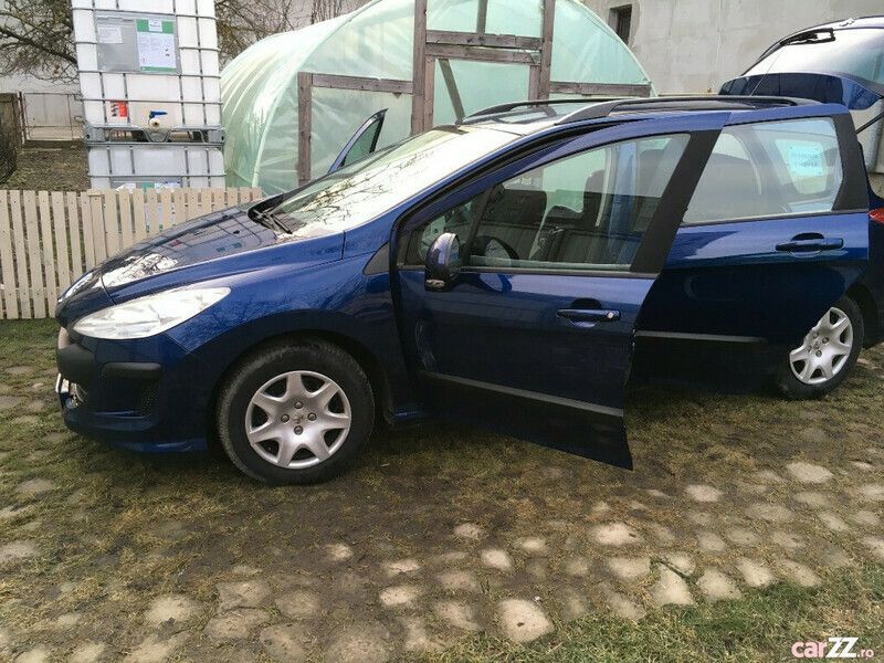 Albastru Utilizat 2008 Peugeot 308 Berlinǎ | 2.550 EUR - Imagine 1/4