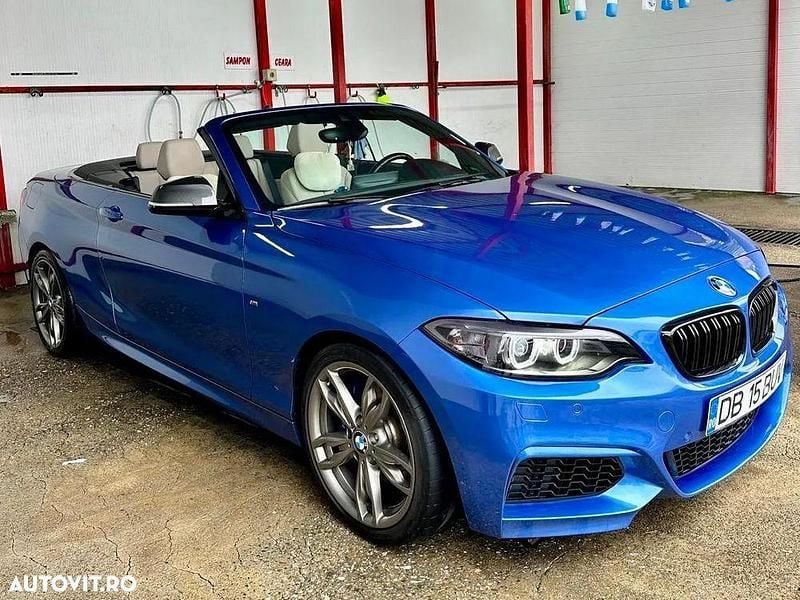 Culoarealbastru Utilizat 2016 BMW M235 Sport Line Cabrio | 26.550 EUR - Imagine 1/4